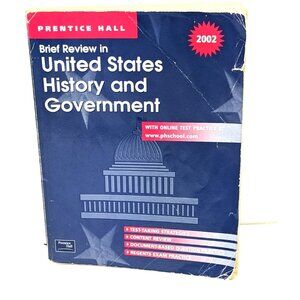 Prentice Hall United States History & Government Brief Review 2002 Edition